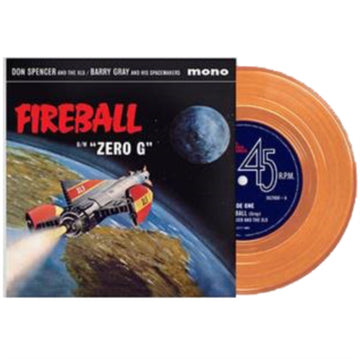FIREBALL XL5 OST (2LP/TRANSPARENT ORANGE VINYL/GATEFOLD/LIMITED/IMPORT) | VINYL RECORD (LP)