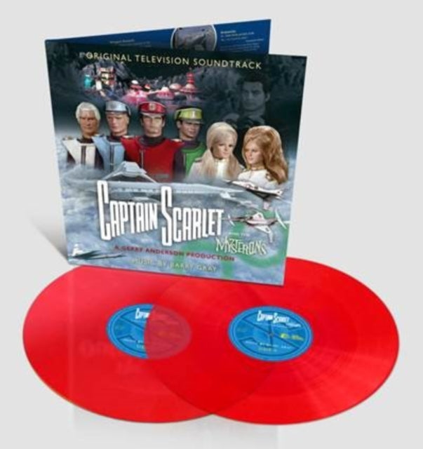 VARIOUS ARTISTS | CAPTAIN SCARLET & THE MYSTERONS (2LP/TRANSPARENT RED VINYL) | VINYL RECORD (LP)