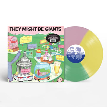THEY MIGHT BE GIANTS (PINK/GREEN/YELLOW VINYL/180G) | VINYL RECORD (LP)