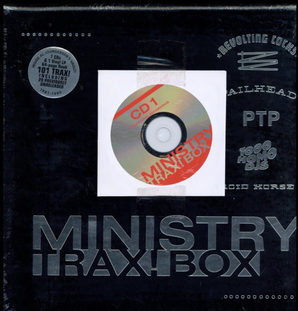 MINISTRY | TRAX! (LP/CD BOX SET) | VINYL RECORD (LP)