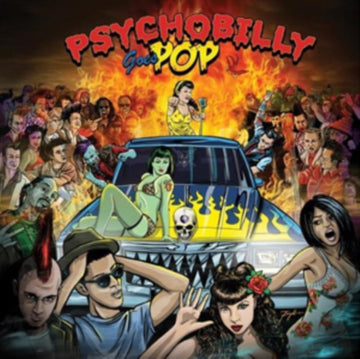VARIOUS ARTISTS | PSYCHOBILLY GOES POP | VINYL RECORD (LP)