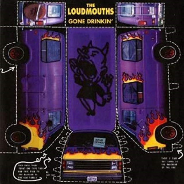 LOUDMOUTHS | GONE DRINKIN | 7IN VINYL