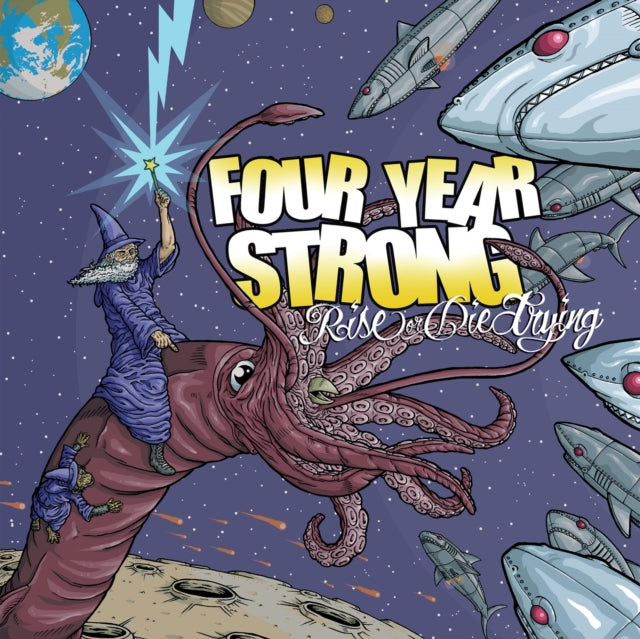 FOUR YEAR STRONG | RISE OR DIE TRYING (NEON PINK VINYL) | VINYL RECORD (LP)