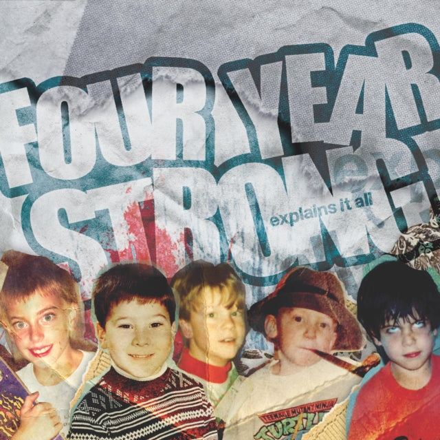 FOUR YEAR STRONG | EXPLAINS IT ALL (LIMITED EDITION/ORANGE BLACK GALAXY VINYL) | VINYL RECORD (LP)