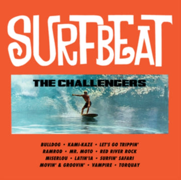 SURFBEAT (CLEAR ORANGE VINYL) | VINYL RECORD (LP)