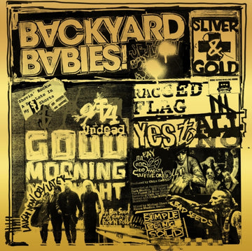 BACKYARD BABIES | SLIVER & GOLD | VINYL RECORD (LP)