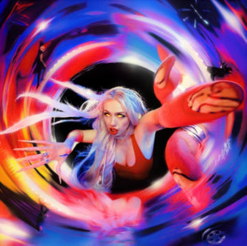 NEON VOID (RED MARBLE VINYL) | VINYL RECORD (LP)