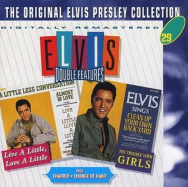 PRESLEY, ELVIS | LIVE A LITTLE LOVE A LITTLE / CHARRO | CD