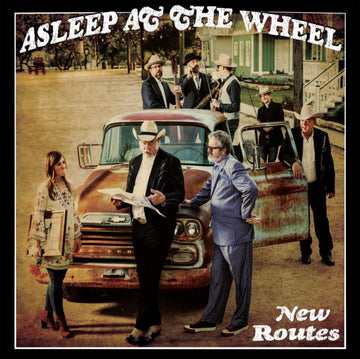 ASLEEP AT THE WHEEL | NEW ROUTES | VINYL RECORD (LP)