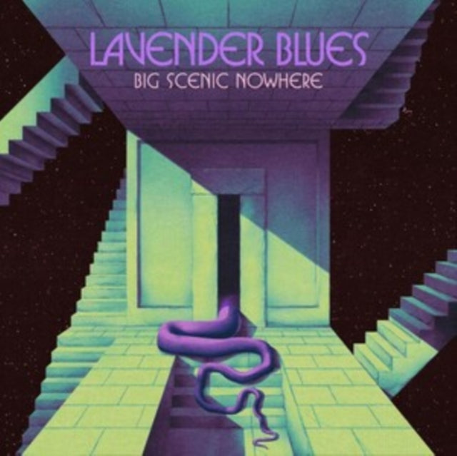 BIG SCENIC NOWHERE | LAVENDER BLUES (NEON GREEN VINYL) | VINYL RECORD (LP)