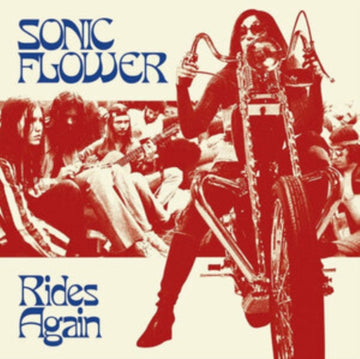 SONIC FLOWER | RIDES AGAIN (TRANSPARENT RED VINYL) | VINYL RECORD (LP)