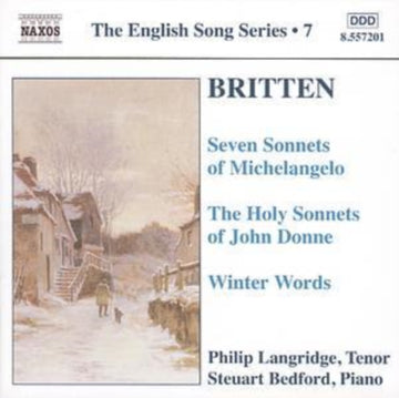 BRITTEN | ENGLISH SONG SERIES: BRITTEN | CD