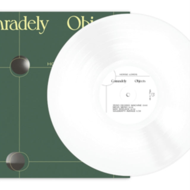 HORSE LORDS | COMRADELY OBJECTS (WHITE VINYL) (I) | VINYL RECORD (LP)