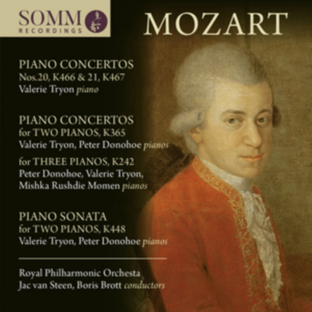 MOZART | MOZART: PIANO CONCERTOS FOR ONE TWO AND THREE PIANOS | CD