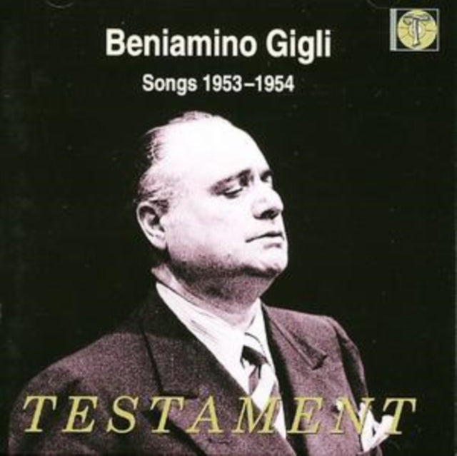 GIGLI, BENIAMINO | SONGS 1953-54 | CD