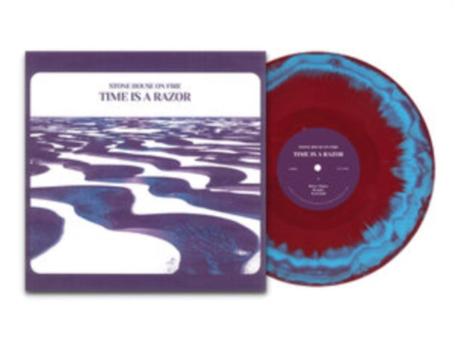 STONE HOUSE ON FIRE | TIME IS A RAZOR (RED/BLUE VINYL) | VINYL RECORD (LP)