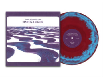 STONE HOUSE ON FIRE | TIME IS A RAZOR (RED/BLUE VINYL) | VINYL RECORD (LP)