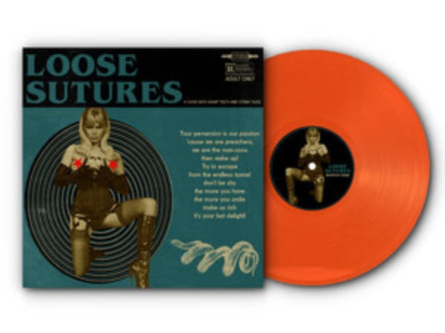 LOOSE SUTURES | GASH WITH SHARP TEETH & OTHER TALES (CLEAR ORANGE VINYL) | VINYL RECORD (LP)