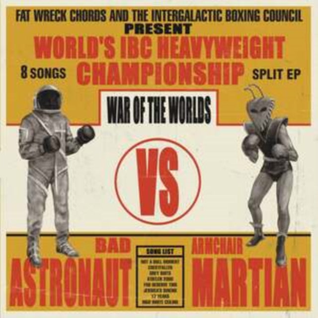 BAD ASTRONAUT / ARMCHAIR MARTIAN | WAR OF THE WORLDS | VINYL RECORD (LP)
