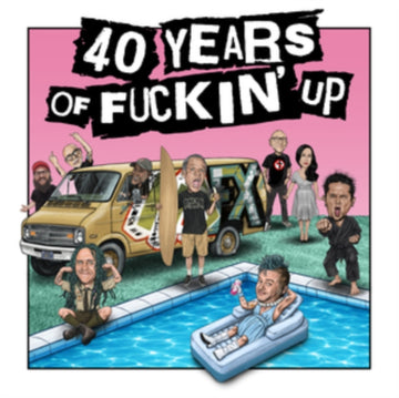 40 YEARS OF FUCKIN' UP OST (PINK VINYL) | VINYL RECORD (LP)