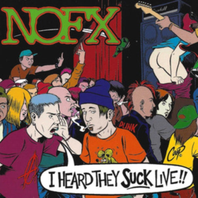 NOFX | I HEARD THEY SUCK LIVE | VINYL RECORD (LP)