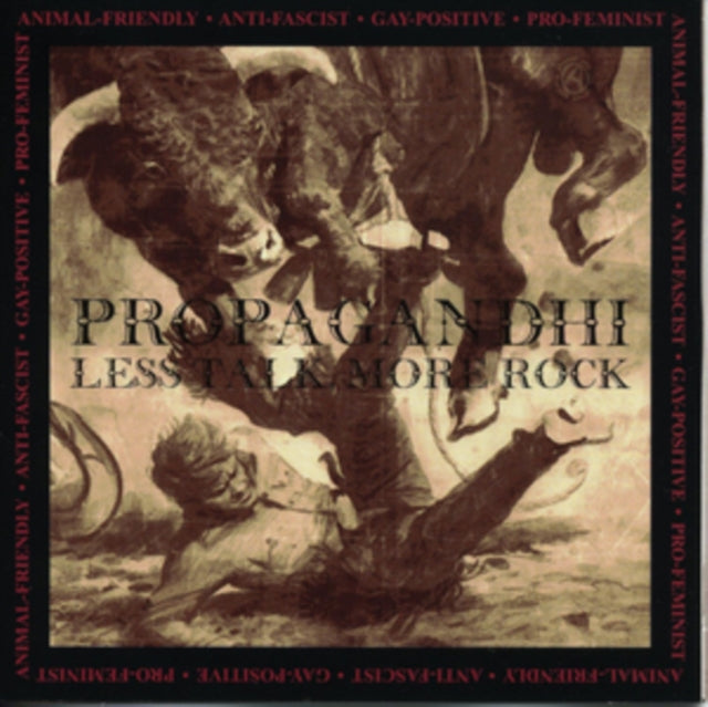 PROPAGANDHI | LESS TALK MORE ROCK | VINYL RECORD (LP)
