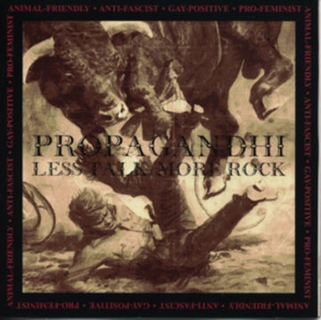 PROPAGANDHI | LESS TALK MORE ROCK | VINYL RECORD (LP)
