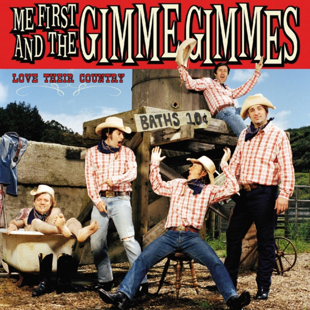 ME FIRST & THE GIMME GIMMES | LOVE THEIR COUNTRY | VINYL RECORD (LP)