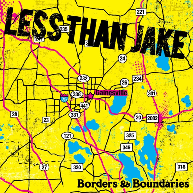 LESS THAN JAKE | BORDERS & BOUNDARIES | VINYL RECORD (LP)