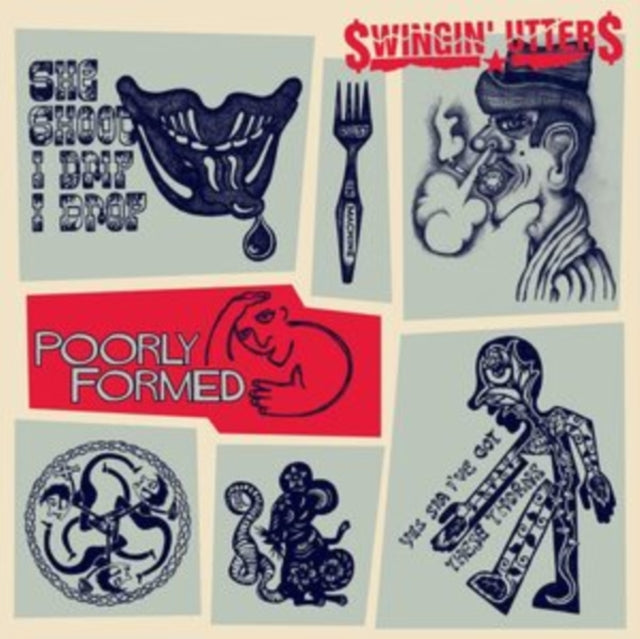 SWINGIN UTTERS | POORLY FORMED | VINYL RECORD (LP)