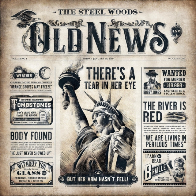 STEEL WOODS | OLD NEWS | VINYL RECORD (LP)
