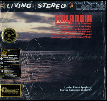 GRIEG & SIBELIUS: FINLANDIA (200G) | VINYL RECORD (LP)
