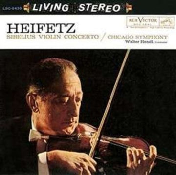SIBELIUS: VIOLIN CONCERTO IN D MINOR / JASCHA HEIFETZ,VIOLIN | VINYL RECORD (LP)