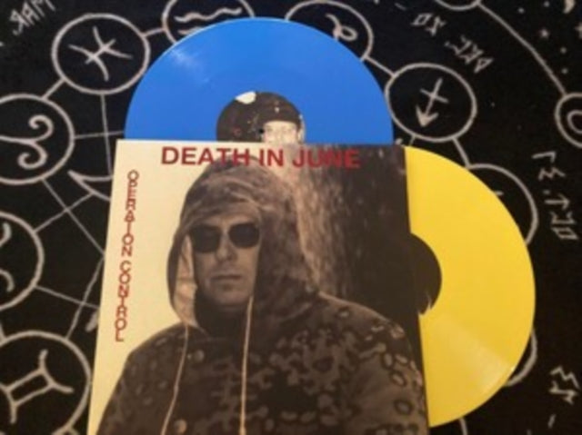 DEATH IN JUNE | OPERATION CONTROL (BLUE & YELLOW VINYL/2LP) | VINYL RECORD (LP)