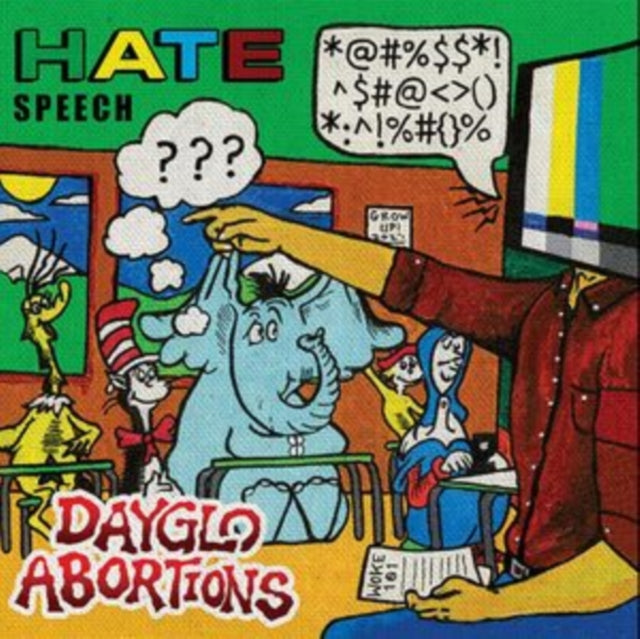 DAYGLO ABORTIONS | HATE SPEECH | VINYL RECORD (LP)