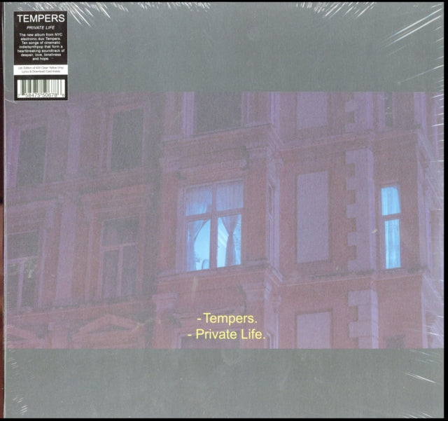 TEMPERS | PRIVATE LIFE (CLEAR YELLOW VINYL) | VINYL RECORD (LP)