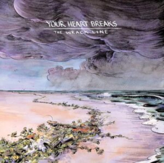 YOUR HEART BREAKS | WRACK LINE (2LP/PURPLE & TEAL VINYL) | VINYL RECORD (LP)