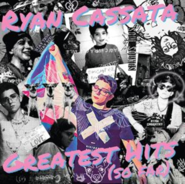 CASSATA, RYAN | GREATEST HITS (SO FAR) (TRANSLUCENT WITH BLUE & PINK SPLATTER VINYL) | VINYL RECORD (LP)