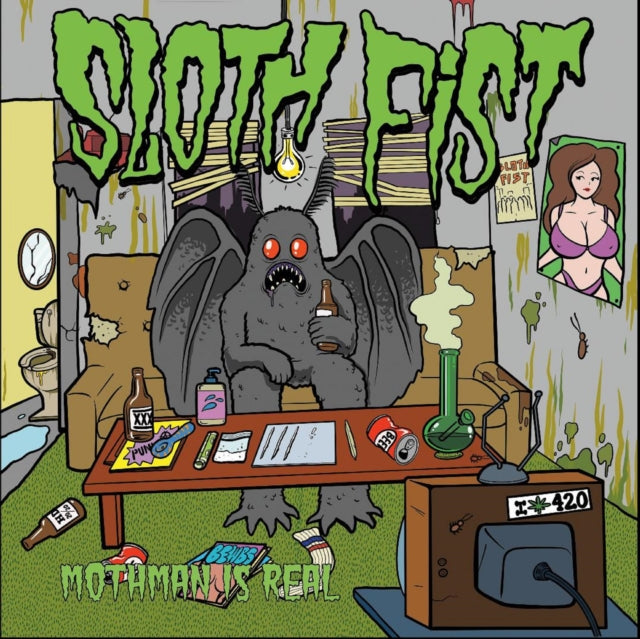 SLOTH FIST | MOTHMAN IS REAL | VINYL RECORD (LP)