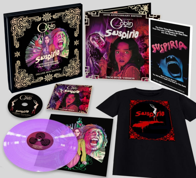 CLAUDIO SIMONETTI'S GOBLIN | SUSPIRIA OST (45TH ANNIVERSARY PROG ROCK VERSION DELUXE VINYL/2LP) | VINYL RECORD (LP)