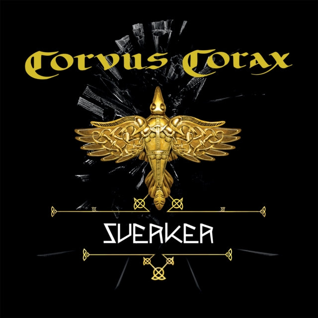 CORVUS CORAX | SVERKER (GOLD & BLACK VINYL) | VINYL RECORD (LP)