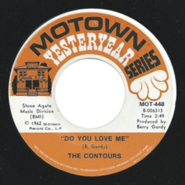 CONTOURS | DO YOU LOVE ME/SHAKE, SHERRIE | 7IN VINYL