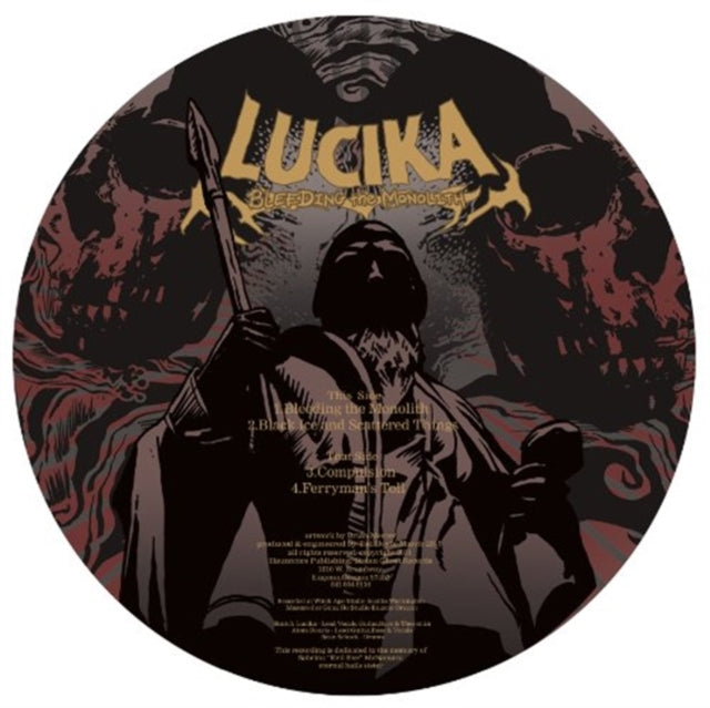 LUCIKA | BLEEDING THE MONOLITH (LIMITED EDITION) | VINYL RECORD (LP)