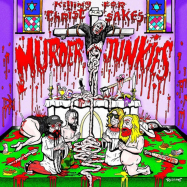 MURDER JUNKIES | KILLING FOR CHRIST SAKES | VINYL RECORD (LP)