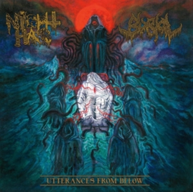 NIGHT HAG & BURIAL | UTTERANCES FROM BELOW | VINYL RECORD (LP)