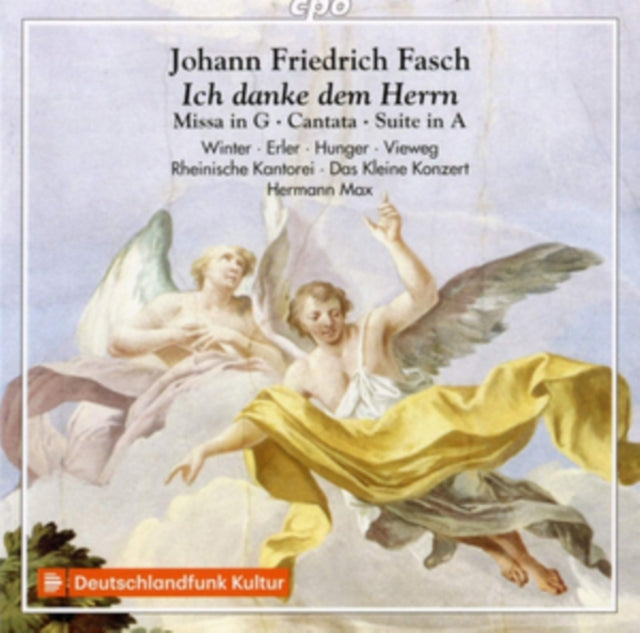 JOHANN FRIEDRICH FAS | JOHANN FRIEDRICH FASCH ICH DANKE DEM HER | CD