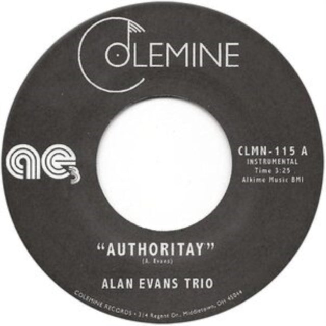 EVANS, ALAN TRIO | AUTHORITY / DROP HOP | 7IN VINYL