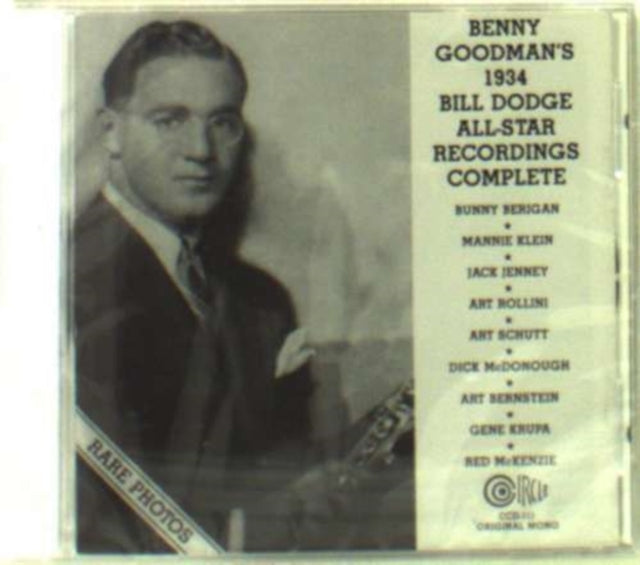 GOODMAN, BENNY | BILL DODGE ALL-STAR RECORDINGS | CD