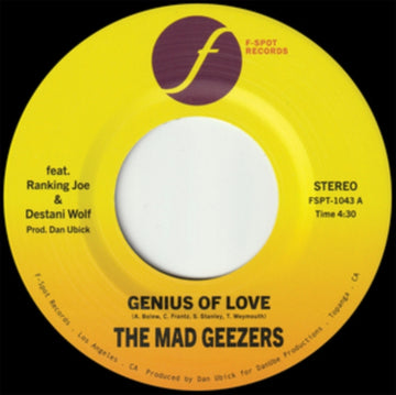 GENIUS OF LOVE B/W GENIUS OF DUB | 7IN VINYL