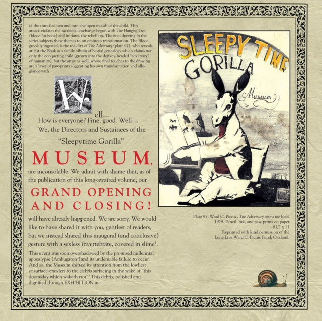 SLEEPYTIME GORILLA MUSEUM | GRAND OPENING AND CLOSING | VINYL RECORD (LP)